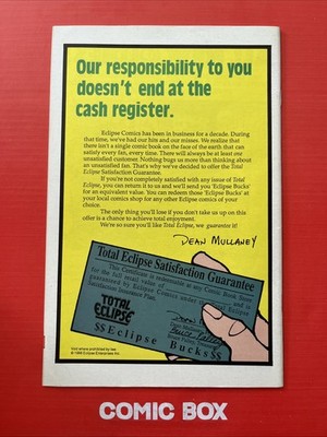 Eclipse Comics Revenge Of The Prowler #3 Scarce In The UK 1988 - Image 3