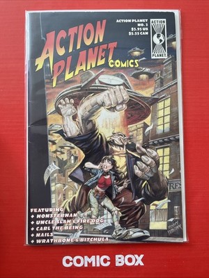 Action Planet Comics Monster UFO Cover 1996