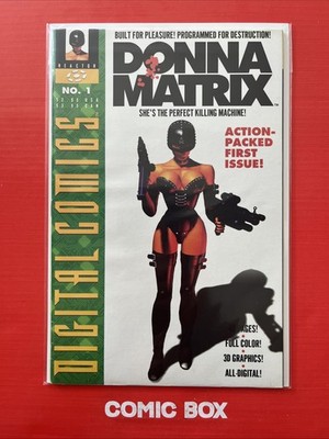 Digital Comics Donna Matrix #1 Scarce In The UK 1993