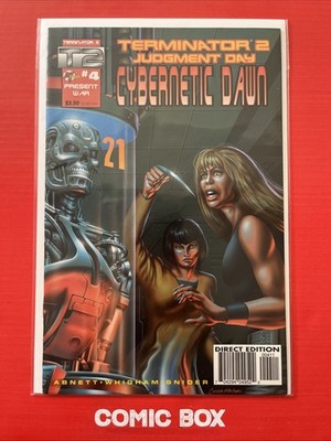 Malibu Comics Terminators Judgment Day Cybernetic Dawn #4 1996