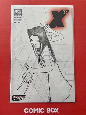 Marvel Comics X-23 #2 Limited Edition Variant Sketch HOT 2005