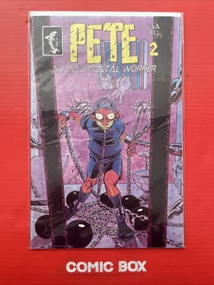 Sharkbait Press Comics Pete The P.O.’D Postal Worker #2 Scarce Low Print Run