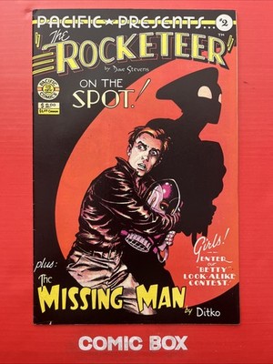 Pacific Comics The Rocketeer By Dave Steven’s #2 Plus The Missing Man 1982 - Image 2
