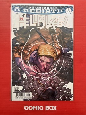 DC Comics The Hellblazer #8 Rare 2nd Print Variant Yasmine Putri 2016