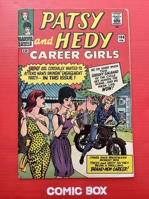 Marvel Comics Patsy & Hedy Career Girls #104 Scarce In The UK 1965 Silver Age - Image 2