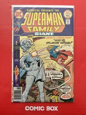 DC Comics Supergirl Presents The Superman Family #180 Giant 1976 Bronze Age