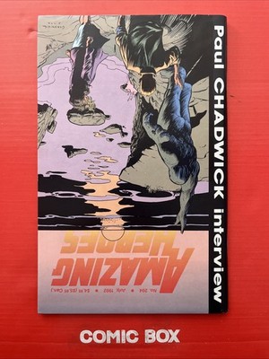 Amazing Heroes Comics #203 Lobo & Batman 1992 Alan Grant Interviewed - Image 3