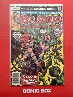 Marvel Comics Red Sonja #6 1977 Bronze Age Cents