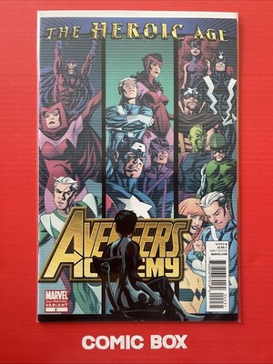 Marvel Comics Avengers Academy #2 The Heroic Age 2nd Printing Variant 2010