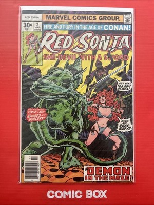 Marvel Comics Red Sonja #2 1977 Bronze Age Cents