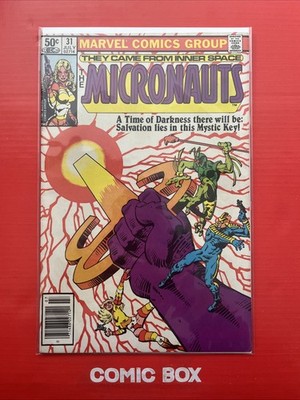 Marvel Comics The Micronauts #31 Newsstand Variant 1981 Bronze Age