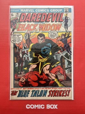 Marvel Comics Daredevil And The Black Widow #92 1st Appearance Damon Dran Key