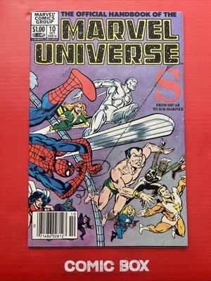 Marvel Comics Marvel Universe Very Rare Newsstand Variant 1982 Bronze Age - Image 2