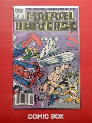 Marvel Comics Marvel Universe Very Rare Newsstand Variant 1982 Bronze Age