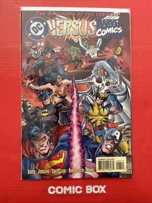 DC Versus Marvel Comics #4 Hot Spec Book Crossover 1996
