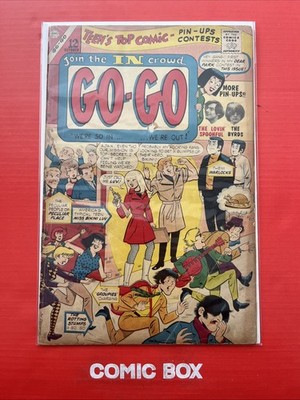 Charlton Comics Go-Go 1966 Silver Age Teens Top Comic Join the IN Crowd