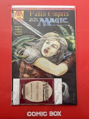Armada Comics Fallen Empires On The World Of Magic The Gathering #1 Booster Pack