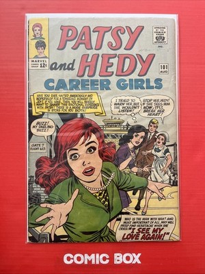 Marvel Comics Patsy & Hedy Career Girls #101 Scarce In The UK 1965 Silver Age