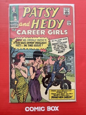 Marvel Comics Patsy & Hedy Career Girls #104 Scarce In The UK 1965 Silver Age