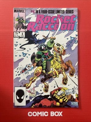 Marvel Comics Rocket Raccoon #4 Scarce 1985 Bronze Age - Image 2