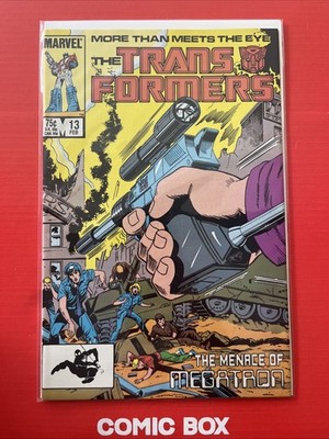 Marvel Comics The Transformers #13 The Menace Of Megatron 1986