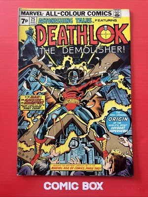 Marvel Comics Astonishing Tales Ft Deathlok #25 Key 1975 1st Appearance Deathlok - Image 2