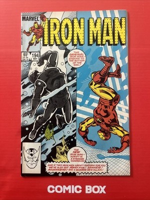 Marvel Comics Iron Man #194 1985 Bronze Age 1st Appearance Scarge Key - Image 2