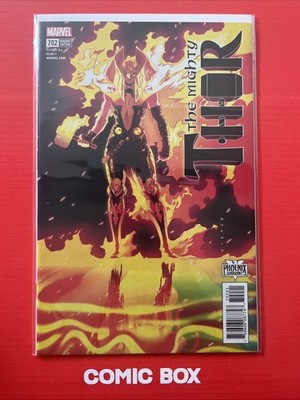 Marvel Comics The Mighty Thor #702 Rare Anka Variant 2018 1:25 Incentive Phoenix