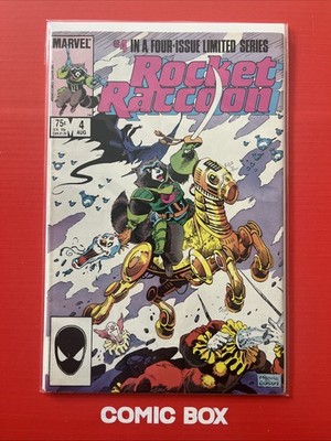 Marvel Comics Rocket Raccoon #4 Scarce 1985 Bronze Age