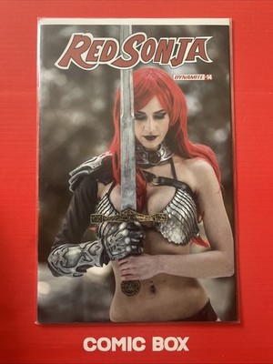 Dynamite Comics Red Sonja #14 Photo Cosplay Variant  1st Print Vol 5 2020