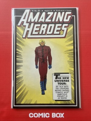 Black And White Comics Amazing Heroes #101 Fantagraphics 1986