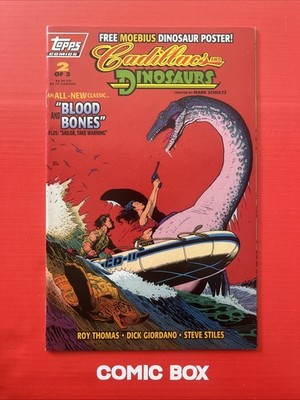 Topps Comics Cadillacs And Dinosaurs #2 Mark Schultz Variant 1994 - Image 2