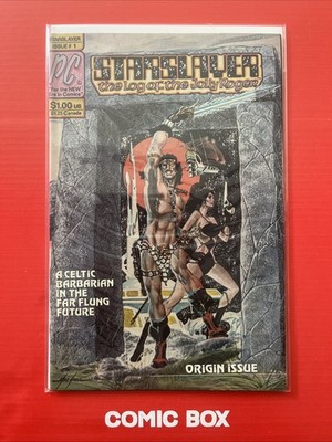 Pacific Comics Starslayer Log Of The Jolly Roger #1 Rocketeer Cameo Key 1982