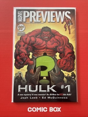 Marvel Comics Previews #51 Hulk #1 Red Hulk 2007