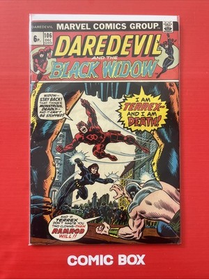 Marvel Comics Daredevil And Black Widow #106 1973 Bronze Age