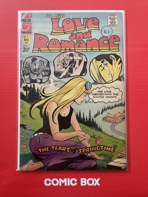 Charlton Comics All New Love And Romance #9  1972 Bronze Age