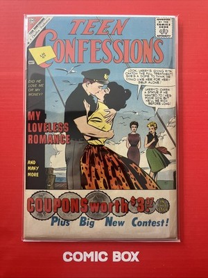 Charlton Comics Teen Confessions #11  1961 Bronze Age
