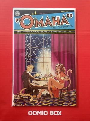 Kitchen Sink Comics Omaha The Cat Dancer #1 Adult 1st Print 1986