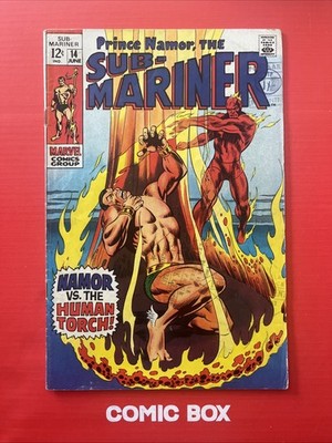 Marvel Comics Prince Namor The Sub-Mariner #14 1969 Bronze Age - Image 2