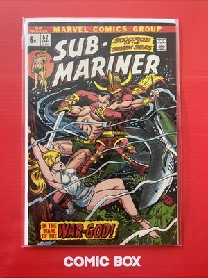Marvel Comics Prince Namor The Sub-Mariner #57 1972 Bronze Age