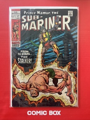 Marvel Comics Prince Namor The Sub-Mariner #17 1969 Silver Age