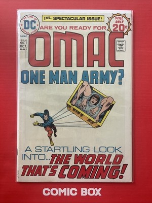 DC Comics Omac One Man Army #1 1977 Bronze Age 1st App Kirby