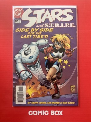 DC Comics Stars And S.T.R.I.P.E. #12 2000 Low Print Run