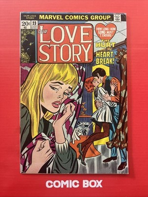 Marvel Comics Our Love Story #23 Scarce In The Uk 1973 Bronze Age - Image 2
