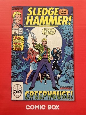 Marvel Comics Sledge Hammer #1 Very Scarce In The Uk 1988 - Image 2