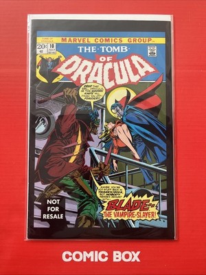 Marvel Comics The Tomb Of Dracula #10 Legends Reprint 1st App Blade 2005