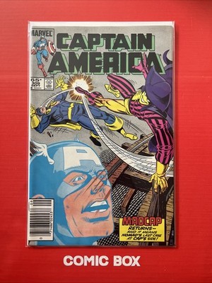 Marvel Comics Captain America #309 1985 Bronze Age Newsstand Variant