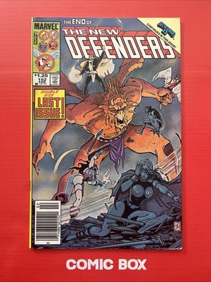Marvel Comics End Of The New Defenders #152 Last Issue Newsstand Variant 1986 - Image 2