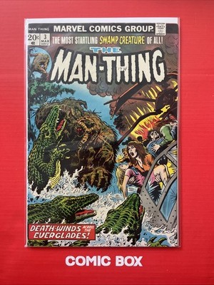 Marvel Comics The Man Thing #3 1st Appearance Foolkiller 1974 Bronze Age