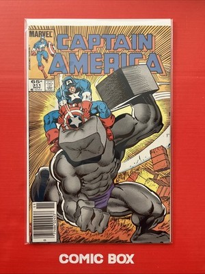 Marvel Comics Captain America #311 1985 Bronze Age Newsstand Variant
